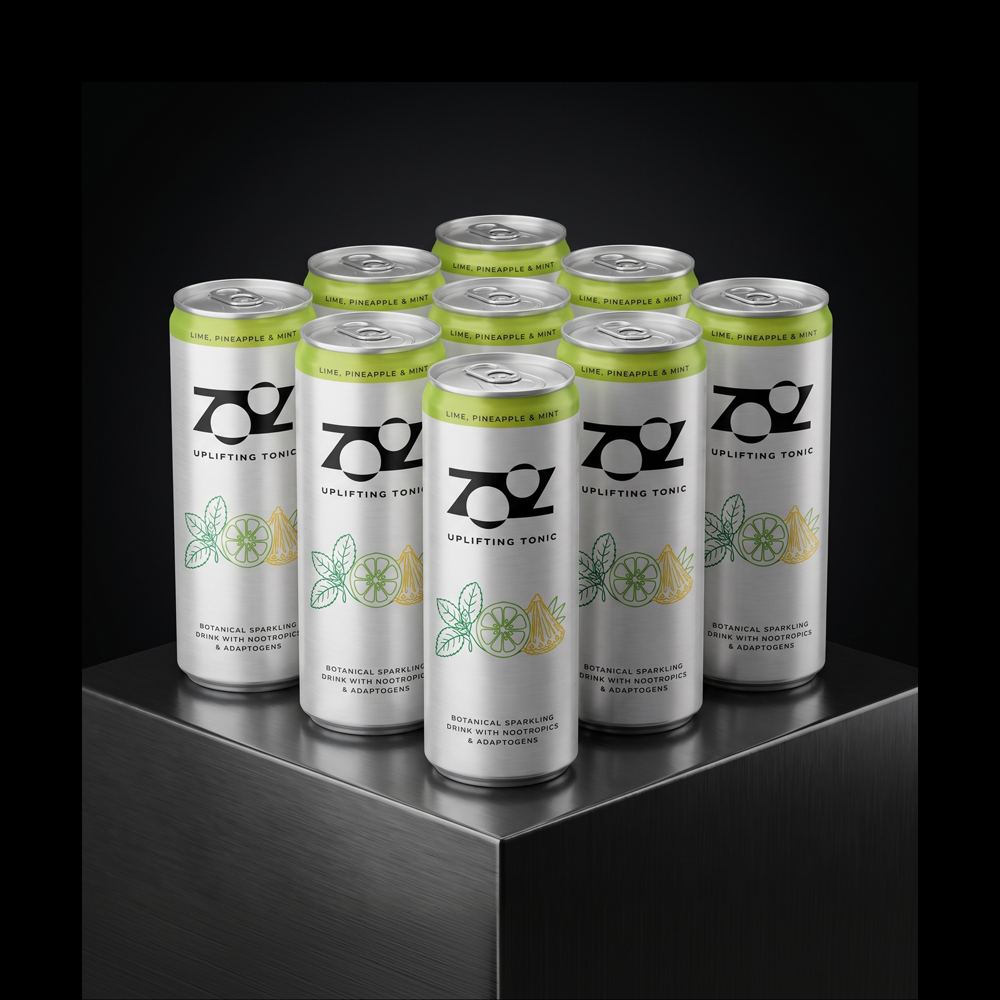 Pineapple, Lime, Mint