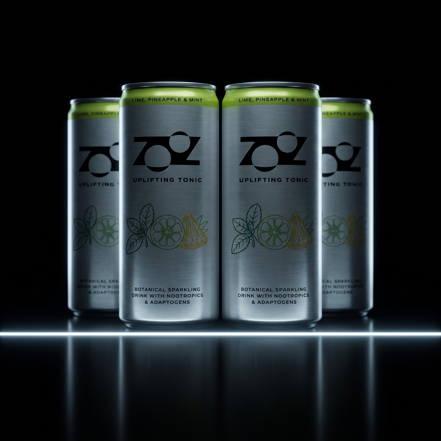 Pineapple, Lime, Mint