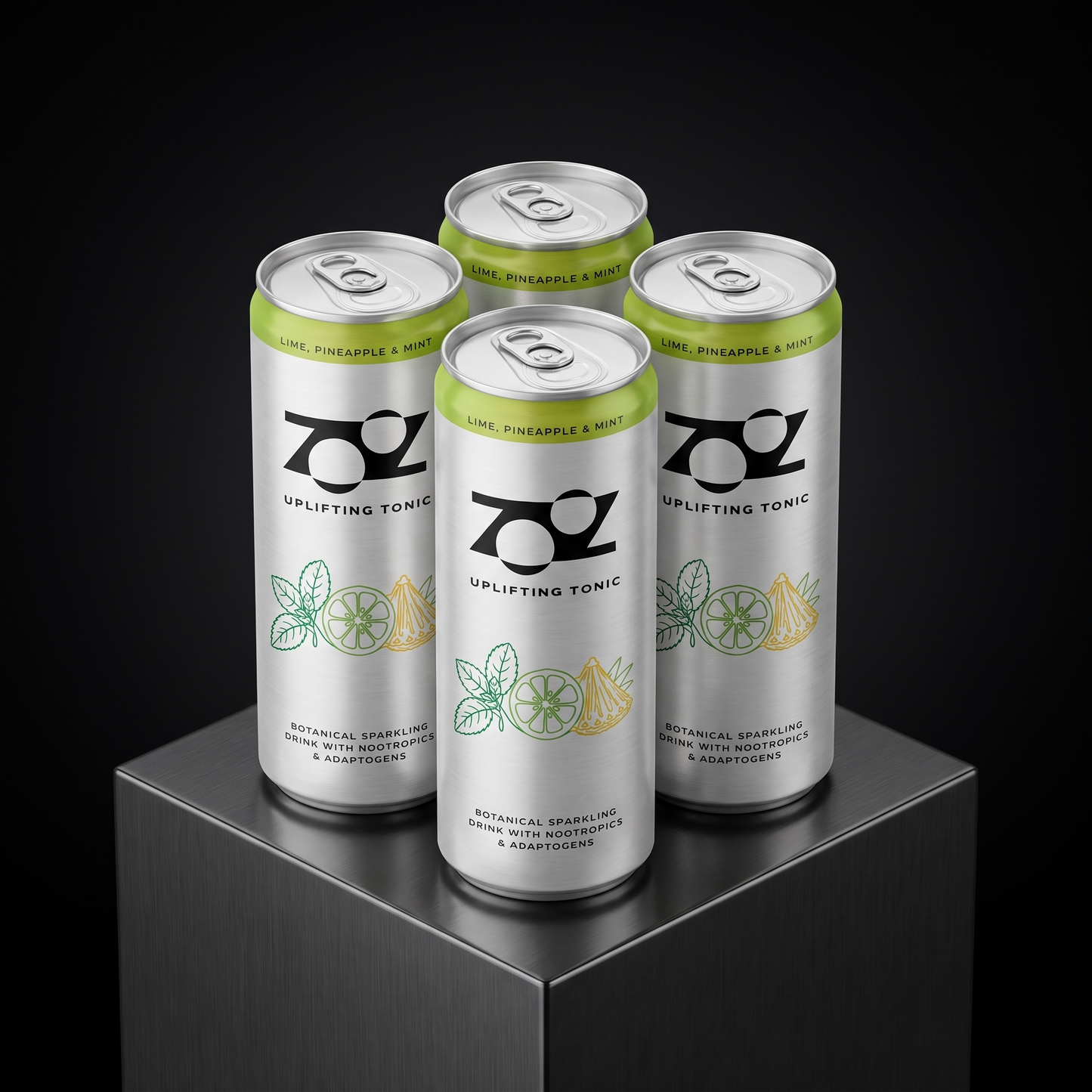 Pineapple, Lime, Mint